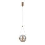 Pakabinamas šviestuvas Rastia LED 9W 3000K Aukso (PND-34361-M-HBR-AMB)