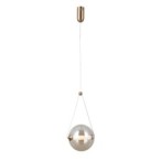 Pakabinamas šviestuvas Rastia LED 9W 3000K Aukso (PND-34361-M-HBR-AMB)