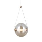 Pakabinamas šviestuvas Rastia LED 9W 3000K Aukso (PND-34361-M-HBR-AMB)