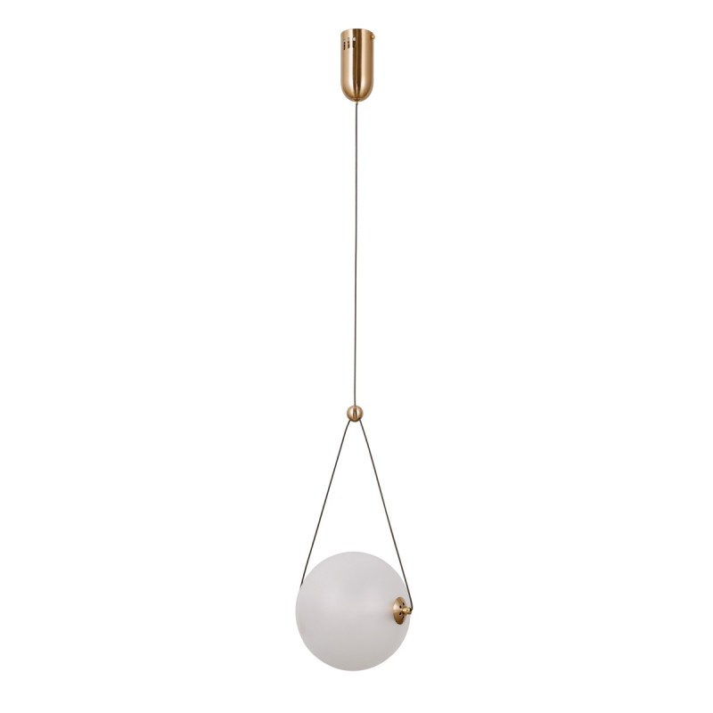 Pakabinamas šviestuvas Rastia LED 9W 3000K Aukso (PND-34361-M-HBR-OPAL)