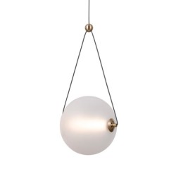 Pakabinamas šviestuvas Rastia LED 9W 3000K Aukso (PND-34361-M-HBR-OPAL)