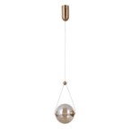 Pakabinamas šviestuvas Rastia LED 6W 3000K Aukso (PND-34361-S-HBR-AMB)