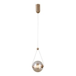 Pakabinamas šviestuvas Rastia LED 6W 3000K Aukso (PND-34361-S-HBR-AMB)