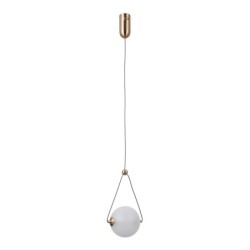 Pakabinamas šviestuvas Rastia LED 6W 3000K Aukso (PND-34361-S-HBR-OPAL)