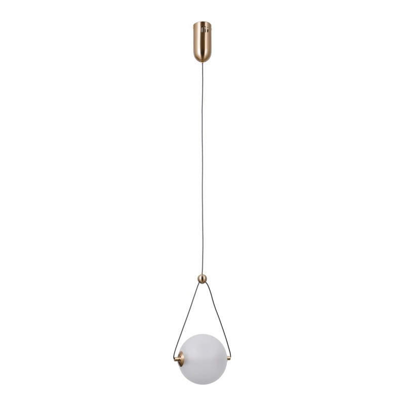 Pakabinamas šviestuvas Rastia LED 6W 3000K Aukso (PND-34361-S-HBR-OPAL)