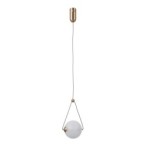 Pakabinamas šviestuvas Rastia LED 6W 3000K Aukso (PND-34361-S-HBR-OPAL)