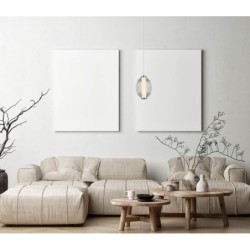 Pakabinamas šviestuvas Rinot LED 8W 3000K Juoda Balta Skaidri (PND-45372-1-WH-CL)