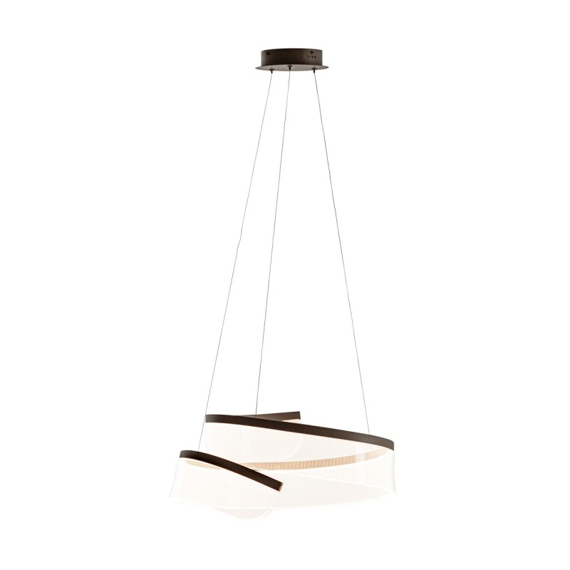 Pakabinamas šviestuvas Rustin LED 45W 3000K Kavos (PND-58728-45W-3K)