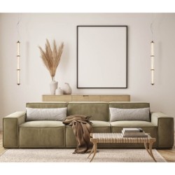 Pakabinamas šviestuvas Sanpo LED 9W 3000K Juoda Skaidri (PND-26384-3V-GD-CL)