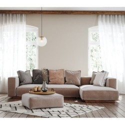 Pakabinamas šviestuvas Sarpo 1xE27 Žalvario (PND-58867-1S-BK-BRO)