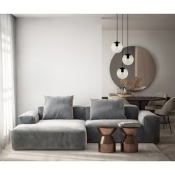 Pakabinamas šviestuvas Sarpo 3xE27 Juoda (PND-58867-3S-BK)