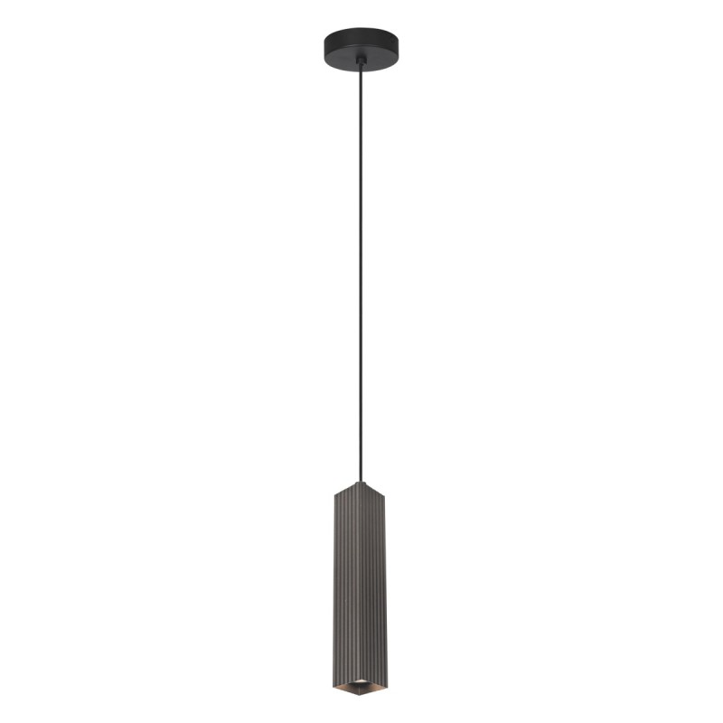 Pakabinamas šviestuvas Tecno 1xGU10 Ruda (PND-37492-1-BRO)