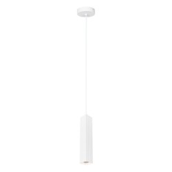 Pakabinamas šviestuvas Tecno 1xGU10 Smėlio Balta (PND-37492-1-WH)
