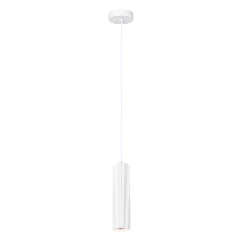 Pakabinamas šviestuvas Tecno 1xGU10 Smėlio Balta (PND-37492-1-WH)