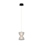 Pakabinamas šviestuvas Tica LED 8W 3000K Juoda Balta (PND-83949-1-BK)