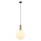Pakabinamas šviestuvas Aldeva 1xE27 Antikvarinė Bronzos (PND-02340-1L-BRO)