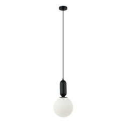 Pakabinamas šviestuvas Aldeva 1xE27 Juoda (PND-02340-1M-BK)