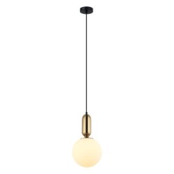 Pakabinamas šviestuvas Aldeva 1xE27 Antikvarinė Bronzos (PND-02340-1M-BRO)