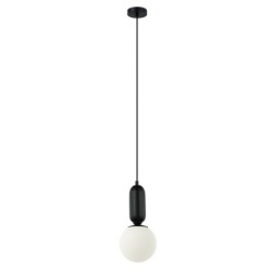 Pakabinamas šviestuvas Aldeva 1xE27 Juoda (PND-02340-1S-BK)