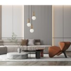 Pakabinamas šviestuvas Aldeva 3xE27 Antikvarinė Bronzos (PND-02340-3S-BRO)