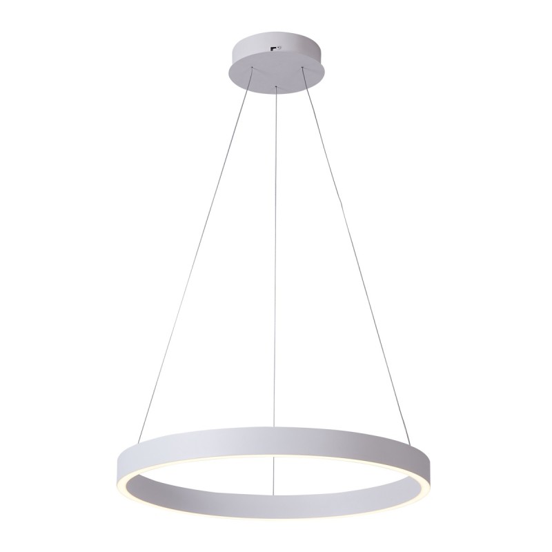 Pakabinamas šviestuvas Brasco Down LED 60W 3000, 4000K Balta (PND-56215-080RPC-WH-3KS4K-TRDIMM)