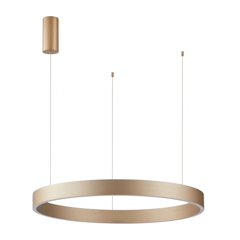 Pakabinamas šviestuvas Brasco Down LED 60W 3000, 4000K Aukso (PND-56215-080RPP-GD-3KS4K-TRDIMM)