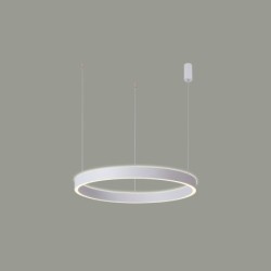 Pakabinamas šviestuvas Brasco Up Down LED 60W 3000, 4000K Balta (PND-56215D-060RPP-WH-3KS4K-TRDIMM)