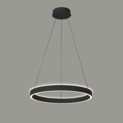 Pakabinamas šviestuvas Brasco Up Down LED 80W 3000, 4000K Juoda (PND-56215D-080RPC-BK-3KS4K-TRDIMM)