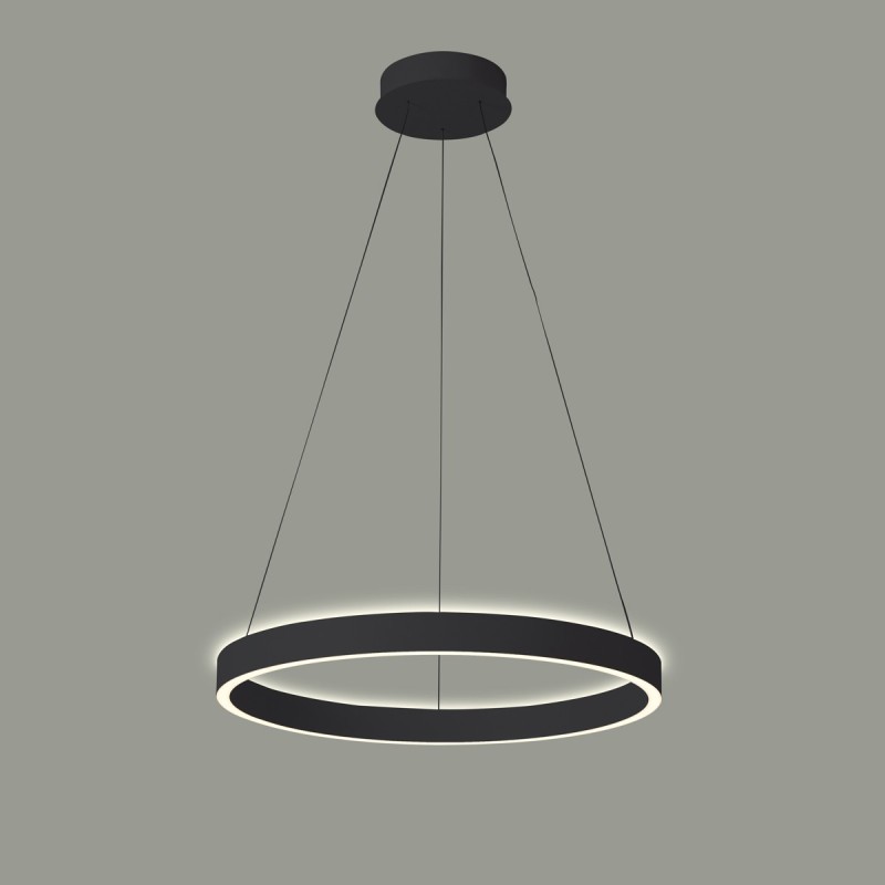 Pakabinamas šviestuvas Brasco Up Down LED 80W 3000, 4000K Juoda (PND-56215D-080RPC-BK-3KS4K-TRDIMM)