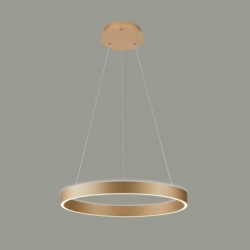 Pakabinamas šviestuvas Brasco Up Down LED 80W 3000, 4000K Aukso (PND-56215D-080RPC-GD-3KS4K-TRDIMM)