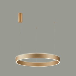 Pakabinamas šviestuvas Brasco Up Down LED 80W 3000, 4000K Aukso (PND-56215D-080RPP-GD-3KS4K-TRDIMM)