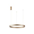 Pakabinamas šviestuvas Brasco Up Down LED 100W 3000, 4000K Aukso (PND-56215D-100RPP-GD-3KS4K-TRDIMM)