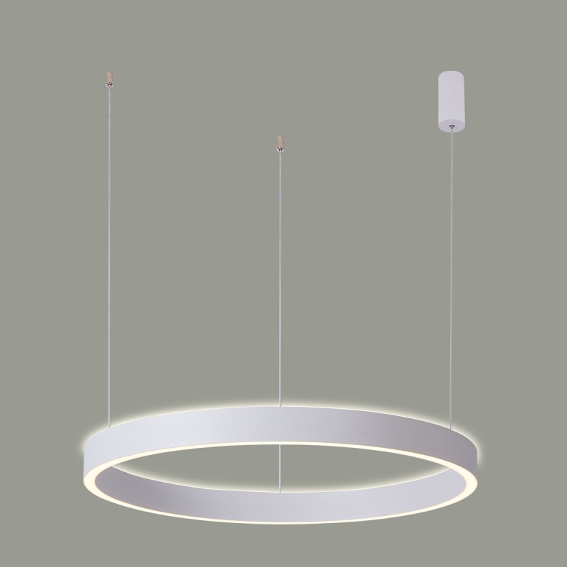 Pakabinamas šviestuvas Brasco Up Down LED 100W 3000, 4000K Balta (PND-56215D-100RPP-WH-3KS4K-TRDIMM)