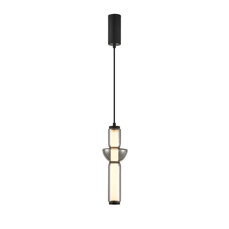 Pakabinamas šviestuvas Bruni LED 19W 3000K Matinė Juoda (PND-27372-1-19W-BK)