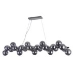 Pakabinamas šviestuvas Cabella 25xG9 Chromo (PND-5252-A-25-CH+SMK)
