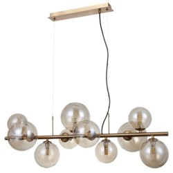 Pakabinamas šviestuvas Canello 10xG9 Medaus Žalvario (PND-406007-10-HBR)