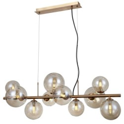 Pakabinamas šviestuvas Canello 10xG9 Medaus Žalvario (PND-406007-10-HBR)