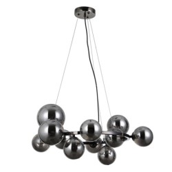 Pakabinamas šviestuvas Canello Keičiama LED G9 5W Juoda Chromo (PND-406007-11A-BCR)