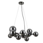 Pakabinamas šviestuvas Canello Keičiama LED G9 5W Juoda Chromo (PND-406007-11A-BCR)