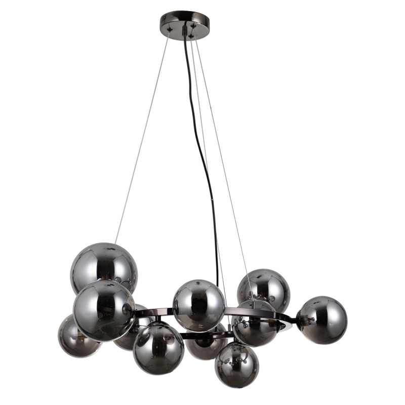 Pakabinamas šviestuvas Canello Keičiama LED G9 5W Matinė Juoda (PND-406007-11A-BL)