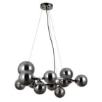 Pakabinamas šviestuvas Canello Keičiama LED G9 5W Matinė Juoda (PND-406007-11A-BL)