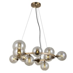 Pakabinamas šviestuvas Canello Keičiama LED G9 5W Medaus Žalvario (PND-406007-11-HBR)