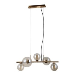 Pakabinamas šviestuvas Canello 5xG9 Medaus Žalvario (PND-406007-5-HBR)