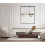 Pakabinamas šviestuvas Canello 7xG9 Medaus Žalvario (PND-406007-7-HBR)