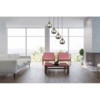 Pakabinamas šviestuvas Cardena 4xE27 Aukso Juoda (MDM-4330/4 GD+SG)