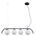 Pakabinamas šviestuvas Carimi Keičiama LED G9 5W Grafito (PND-3300-4-BK)