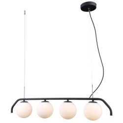 Pakabinamas šviestuvas Carimi Keičiama LED G9 5W Grafito (PND-3300-4-BK)
