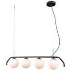Pakabinamas šviestuvas Carimi Keičiama LED G9 5W Grafito (PND-3300-4-BK)
