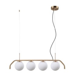 Pakabinamas šviestuvas Carimi Keičiama LED G9 5W Medaus Žalvario (PND-3300-4-HBR)