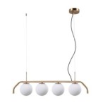 Pakabinamas šviestuvas Carimi Keičiama LED G9 5W Medaus Žalvario (PND-3300-4-HBR)